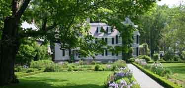 View of the Old House from the Formal English Garden
